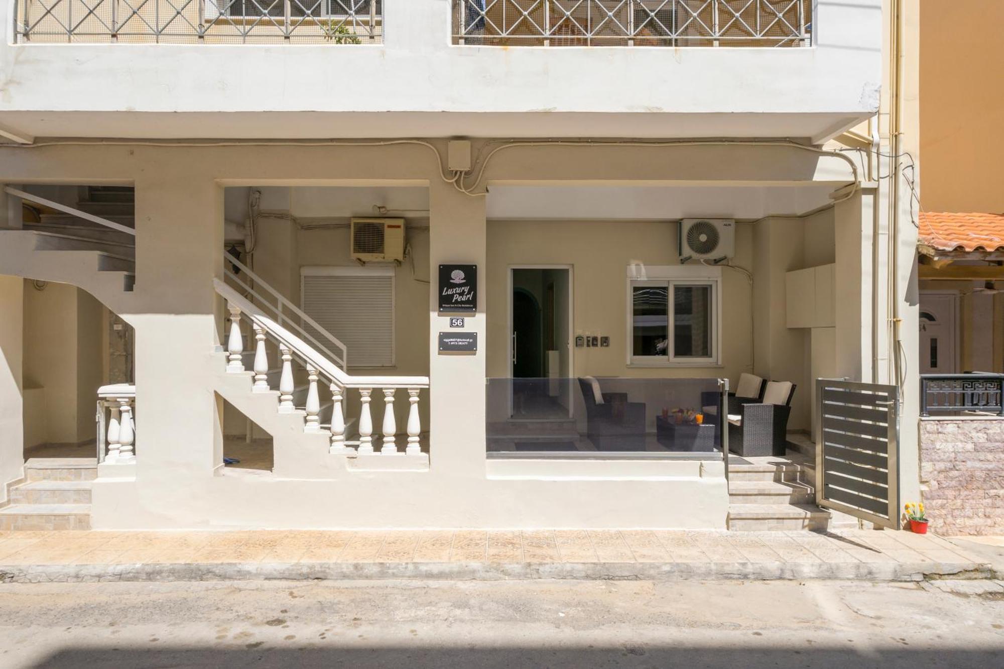 Luxury Pearl, Steps To The Beach Chania  Zewnętrze zdjęcie